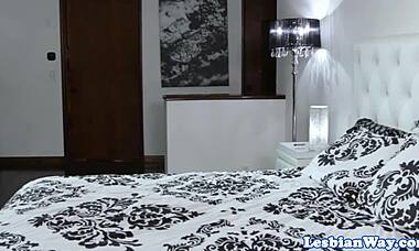 Adorable Lesbian Babe Says, 'I'm Queening My Gf With Cunilingus And Muff Diving'