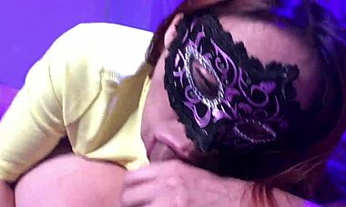 I Was Trying A Yellow Micro Dress To Decide If I Buy It Or Not When I Got Grabbed By The Ass And Put Down To Suck Cock