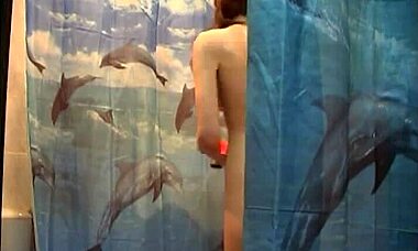 Skinny Hotty Gets Wild in Steamy Shower Scene