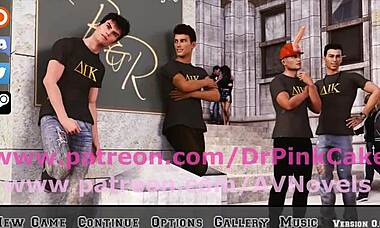 Being A Dik csaj útvonal 82 dik nézi a szégyen sétáját.