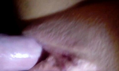up close with shaved amateur pussy