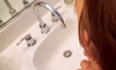 Redhead teen step daughter maya kendrick busy on cam with huge thick cock