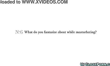 Teen Jane Wilde SPILLS Secrets and MASTURBATES with Vibrator to Real Orgasm