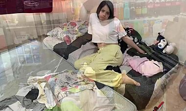 Business trip with my perverted cousin!