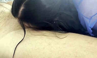 Madrasta Dá Boquete Intenso para Filho Gozar