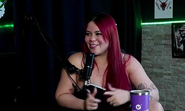 Bad Aninha In Sheer Red Lingerie Experiences Swing House BDSM Domination And Ideal Cock