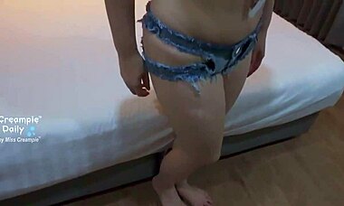 I fucked that easy girl I met at the bar closing with a buttplug in her ass