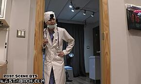 ブラスト！ドクター・タンパがブレア・セレステのマンコに熱い精液で満たす！