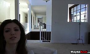 문신 한 베이비가 몰래 POV로 격렬 애널해