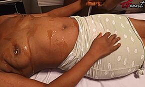 ⭐ Massaggio ebony diventa sega sensuale