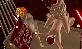 Dostávám vánoční balíček s 3D porno kouřením