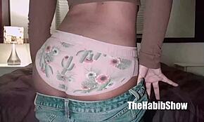 Surprinsă, Melanie Muse Întâlnește Monstrul Jovan Jordan BBC pentru Prima Dată