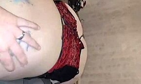 Циганка аматорска двойка споделя интимен домашно направен момент