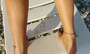 Seks na plaži tokom odmora u Čilentu sa italijanskim dijalozima