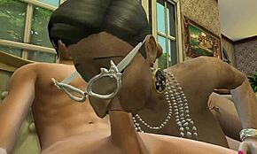 ยายหรูดูดควยหนุ่ม 18+ ในปาร์ตี้ Sims 4 เสียวสุดๆ