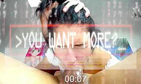 Slutene får store kukker til å forsvinne med dyp munnfucking magi i vill orgie