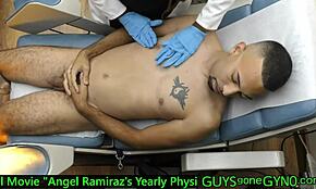 El examen anual de Angel Ramiraz se convierte en provocación con hisopo de polla