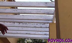 블랙 틴 18+ 아마추어 POV에서 박히고 펠라 핸드잡 해줌