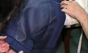 Two Mature Girlfriends Dive Deep into Lezdom Play with Pantyhose