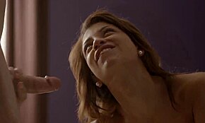 Cute Petite Chick Sucks Hard on Her Boyfriend’s Thick Shaft