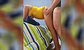 Essa Jovem Grávida Fode com Desconhecidos sem Camisinha, Adora Sentir o Sêmen Dentro do Cu