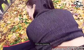 เจอยัยเยอรมันแก่ในสวนสาธารณะ เย็ดมุมมองส่วนตัวสุดเฟี้ยว!