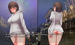 Hei, haluatko nähdä tytön riisuutuvan alasti kadulla yöllä?