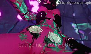 POV公衆レイブストリップラップダンス、VRChat ERPで狂ってる！