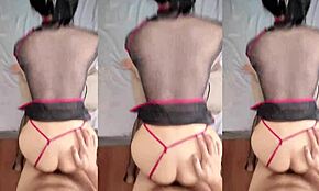 黑丝袜大奶中国业余妹子狂野起来