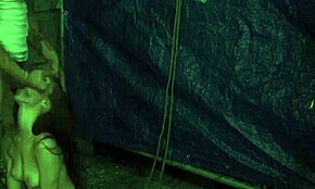 Hjemmelaget jente 18+ blond tåler rå første gang utendørs offentlig bondage