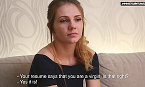 Wow! Casting cu adolescentă sexy devine sălbatic cu D Buhalo!