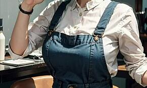 Animowany hentai 3D azjatycka modelka drażni masturbacją cipki ASMR w salonie piękności