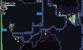 Het goblin-jente modell kneper hardt i pixel hentai-spill ep 7