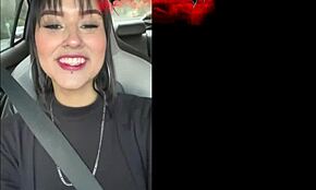 Uber-sjåfør får munnen min på sin enorme kuk