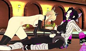 Wow! Toga Shinobu futanari hentai med vill blowjob og cumshot action