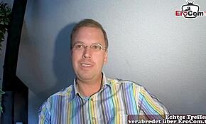 Német érett nagyi igazi szex randit szervez castingon.