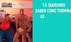 篮球明星拥有最大鸡巴的同性卡通行动