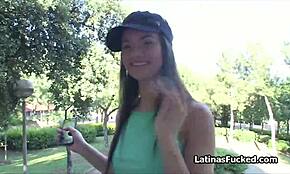 živahna latinska mlada 18+ globoko grlo kurac za denar po vroči intervju pobiranja