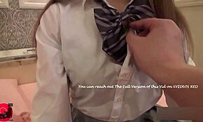 Aku dapet cewek jepang hot seragam buat fun tanpa sensor