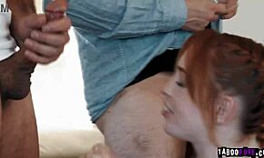 Fiice vitrege Madi Collins și Summer Col schimbate pentru futut tare de tați vitrege Tommy Pistol și Damon Dice