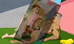 Widziałeś anime gejów macho w dzikiej akcji w klubie?