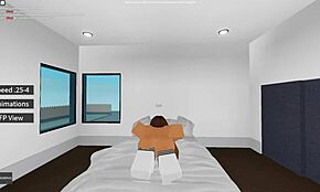 Roblox porno, uhh, můj první amatérský čas tvrdé jízdy