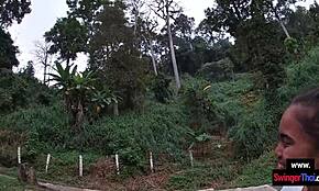 hey, ever tried an elephant ride in thailand like this amateur teen couple banging after?