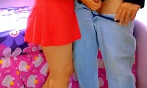 Скрытая камера ловит мексиканских студентов трахающих профессора