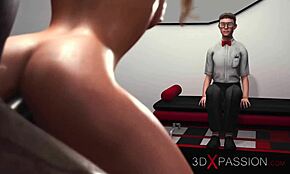 와, 이 금발녀가 거대한 흑인 자지 받는 거 보니 너무 흥분돼... 미안!