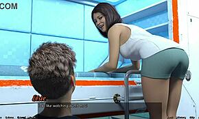 zagubieni w kosmosie 105, planują trójkę z biseksualną dziewczyną obok