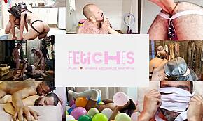 Корно записва приятел да чука с брадат в горещо действие