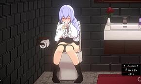 第2集与娃娃在沙发和厕所上的狂野干