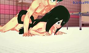 히미코 토가, 츠유 아스이, 이즈쿠 미도리야의 야한 헨타이 액션