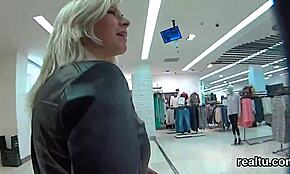 Czech Nympho Seduced in Mall and Pounded Hard in POV!
